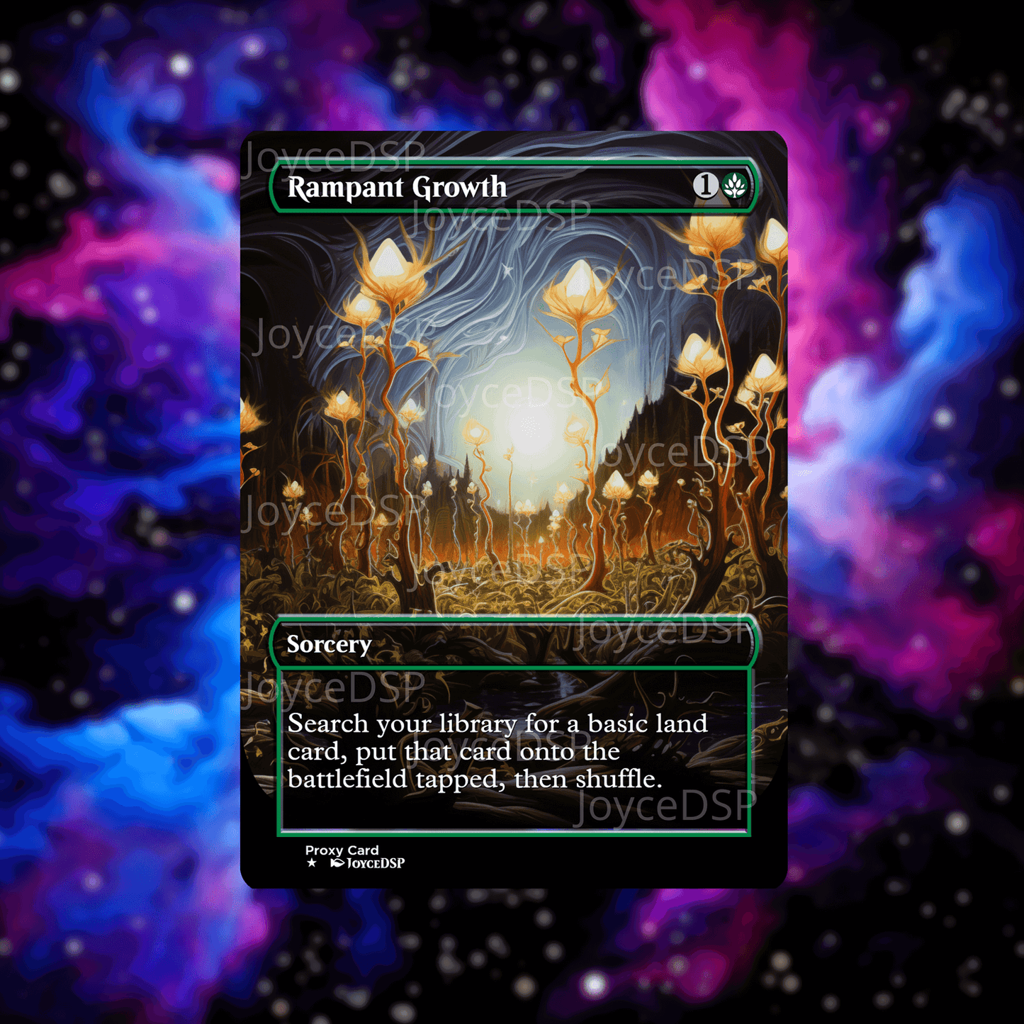 Rampant Growth Proxy Card - High-Quality MTG Proxies - Joyce Proxy