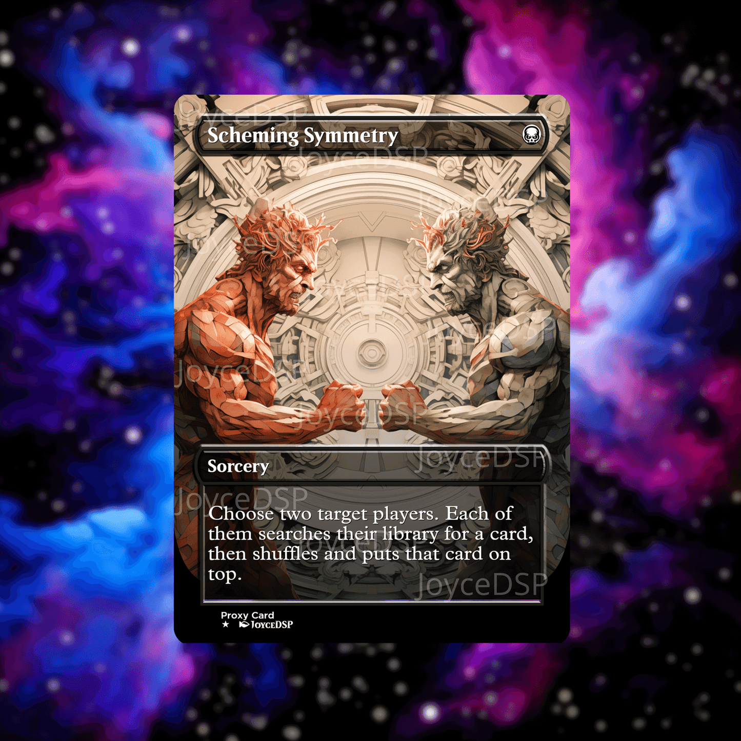 Scheming Symmetry Proxy Card - High-Quality MTG Proxies