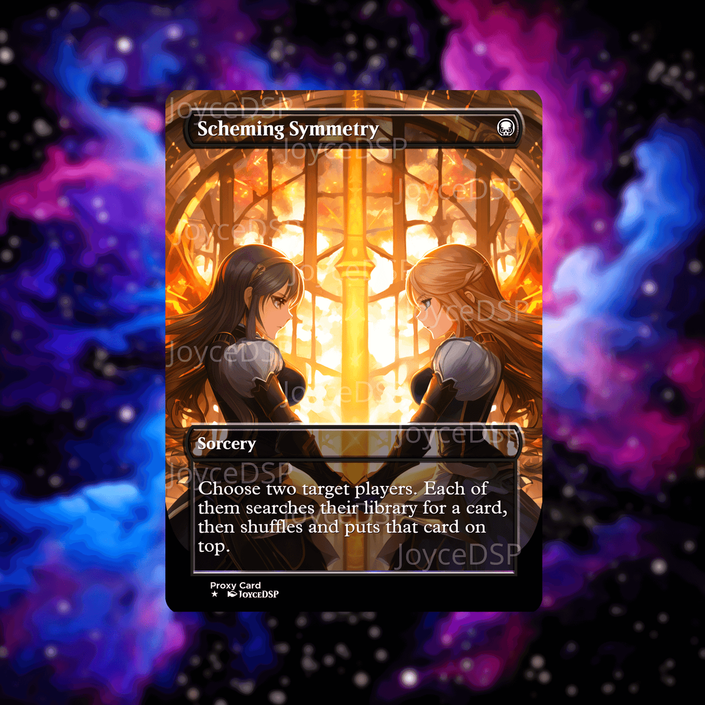 Scheming Symmetry Proxy Card - High-Quality MTG Proxies