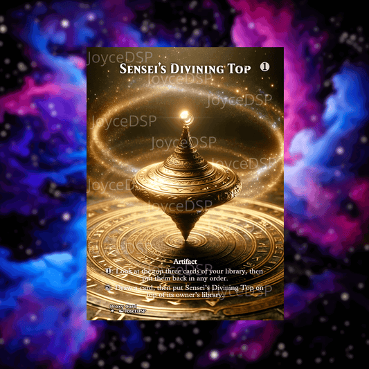 Sensei's Divining Top Proxy Card - High-Quality MTG Proxies
