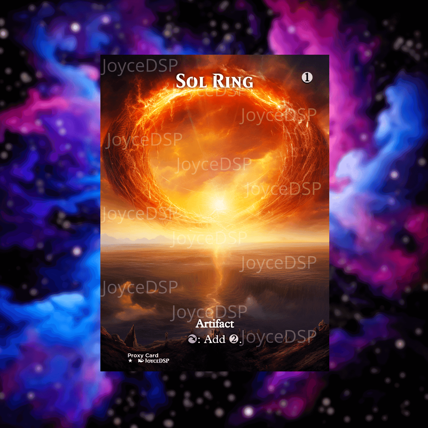 Sol Ring Proxy Card - High-Quality MTG Proxies - Joyce Proxy