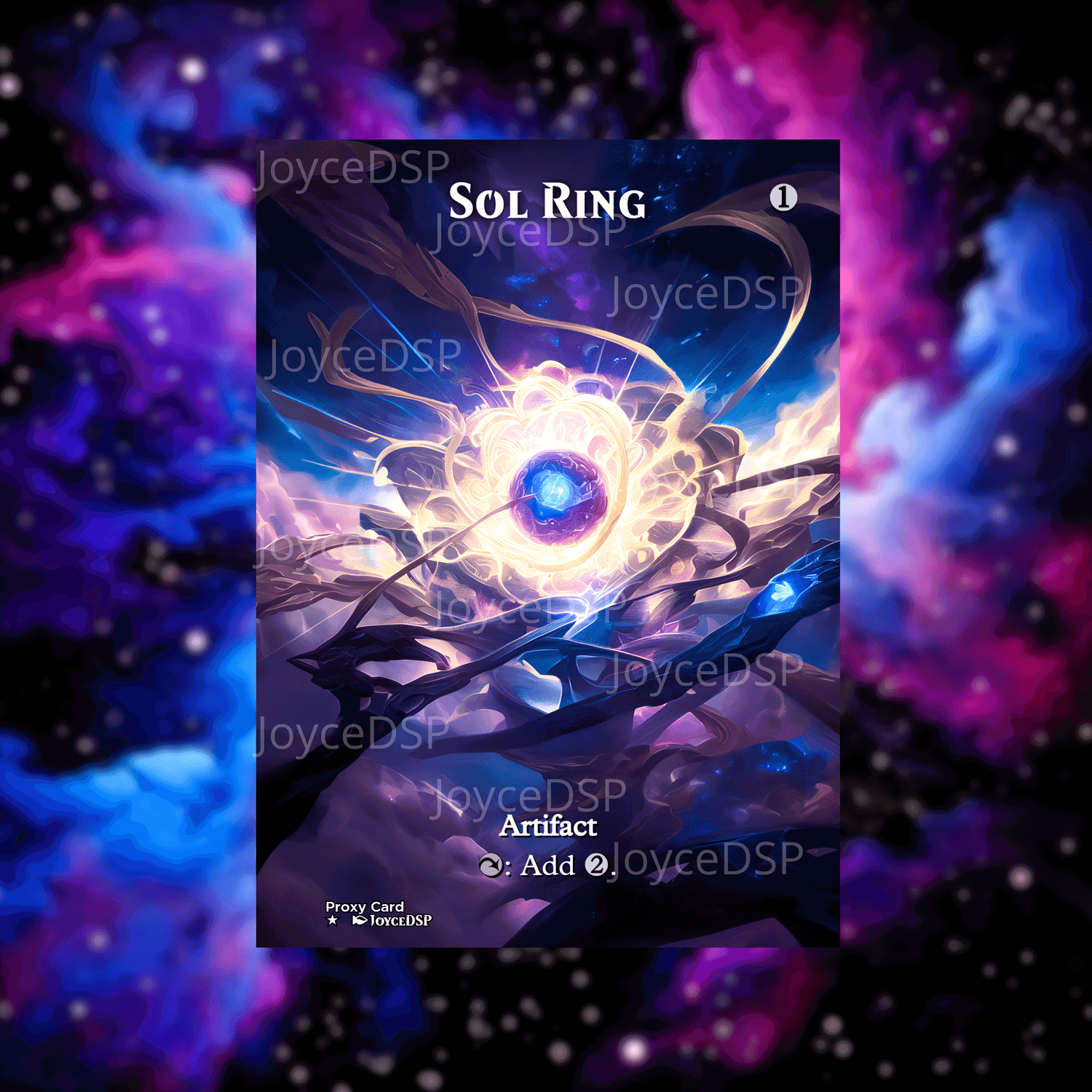 Sol Ring Proxy Card - High-Quality MTG Proxies - Joyce Proxy