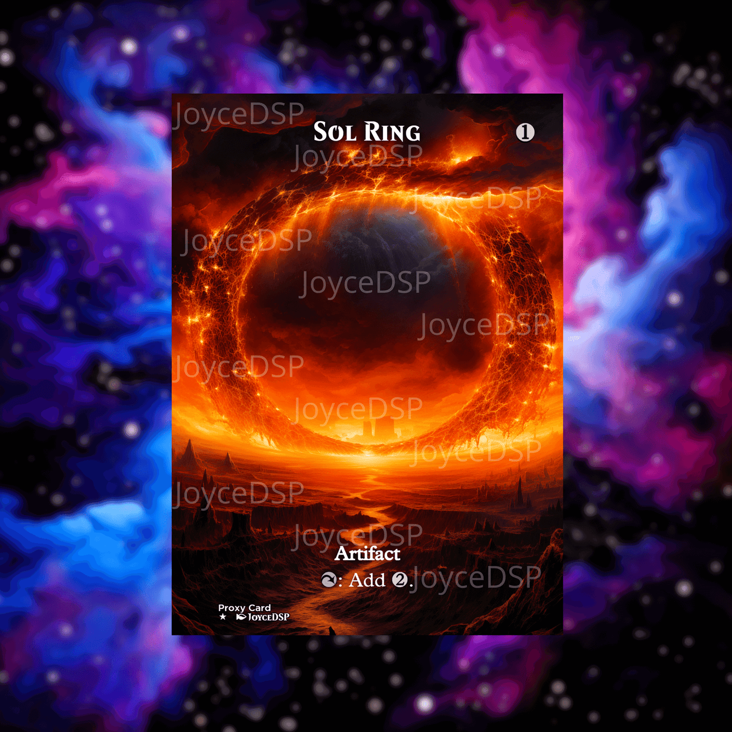 Sol Ring Proxy Card - High-Quality MTG Proxies - Joyce Proxy