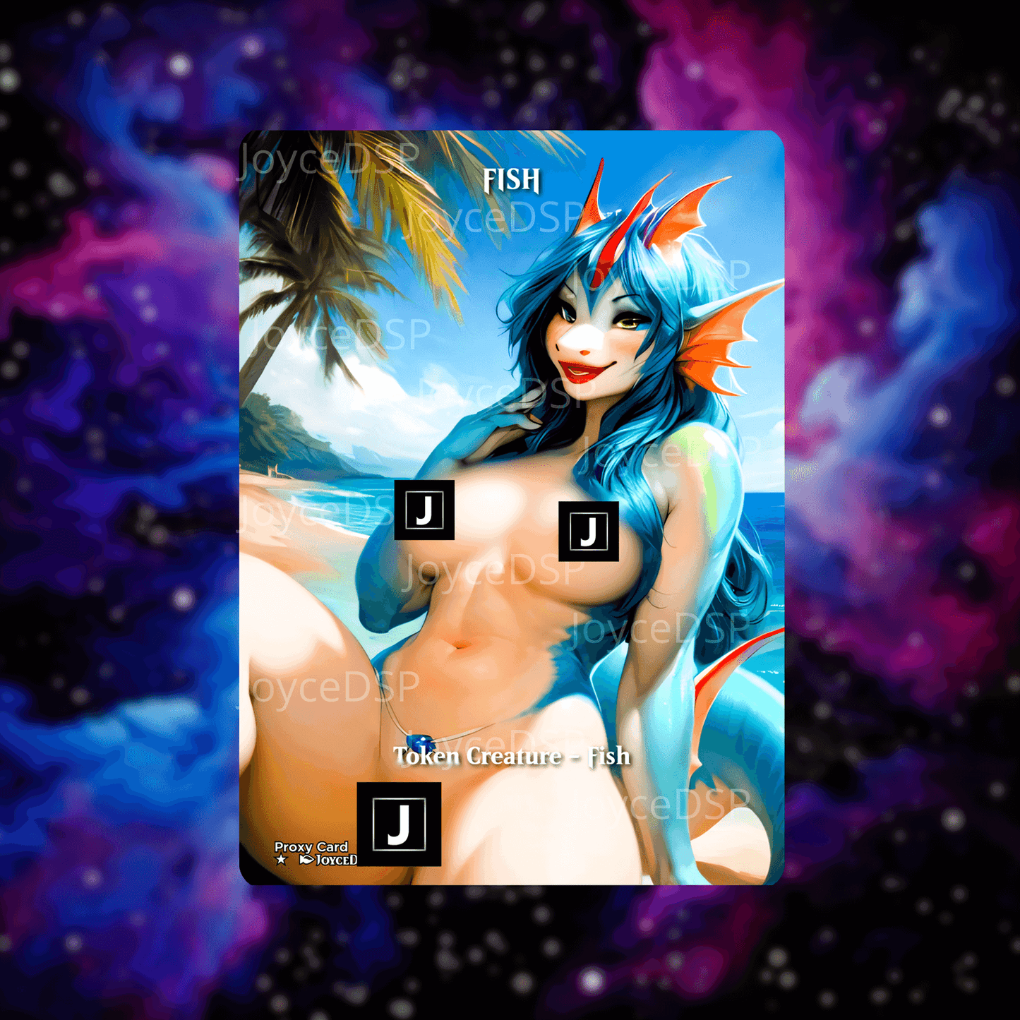 Token Fish Proxy Card - High-Quality MTG Proxies - Joyce Proxy