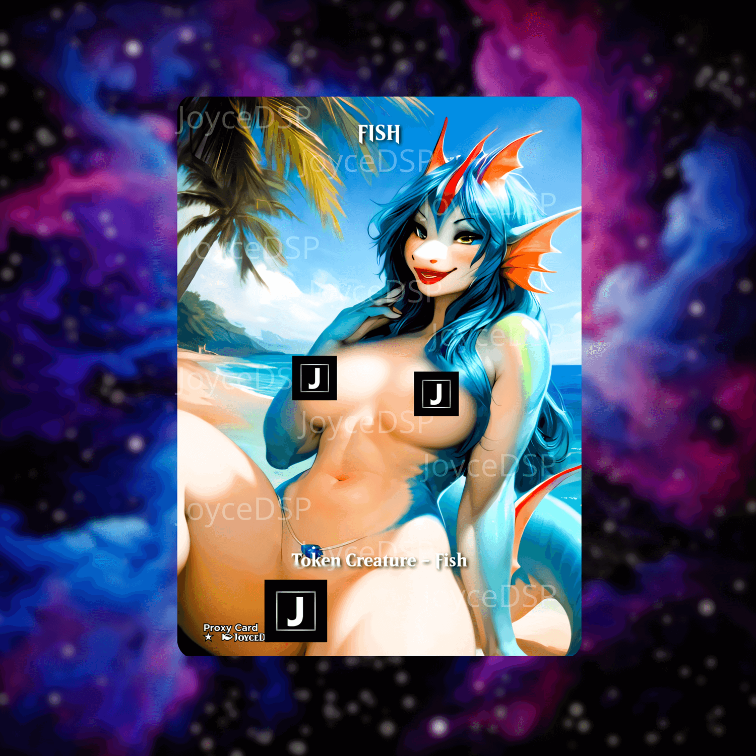 Token Fish Proxy Card - High-Quality MTG Proxies - Joyce Proxy