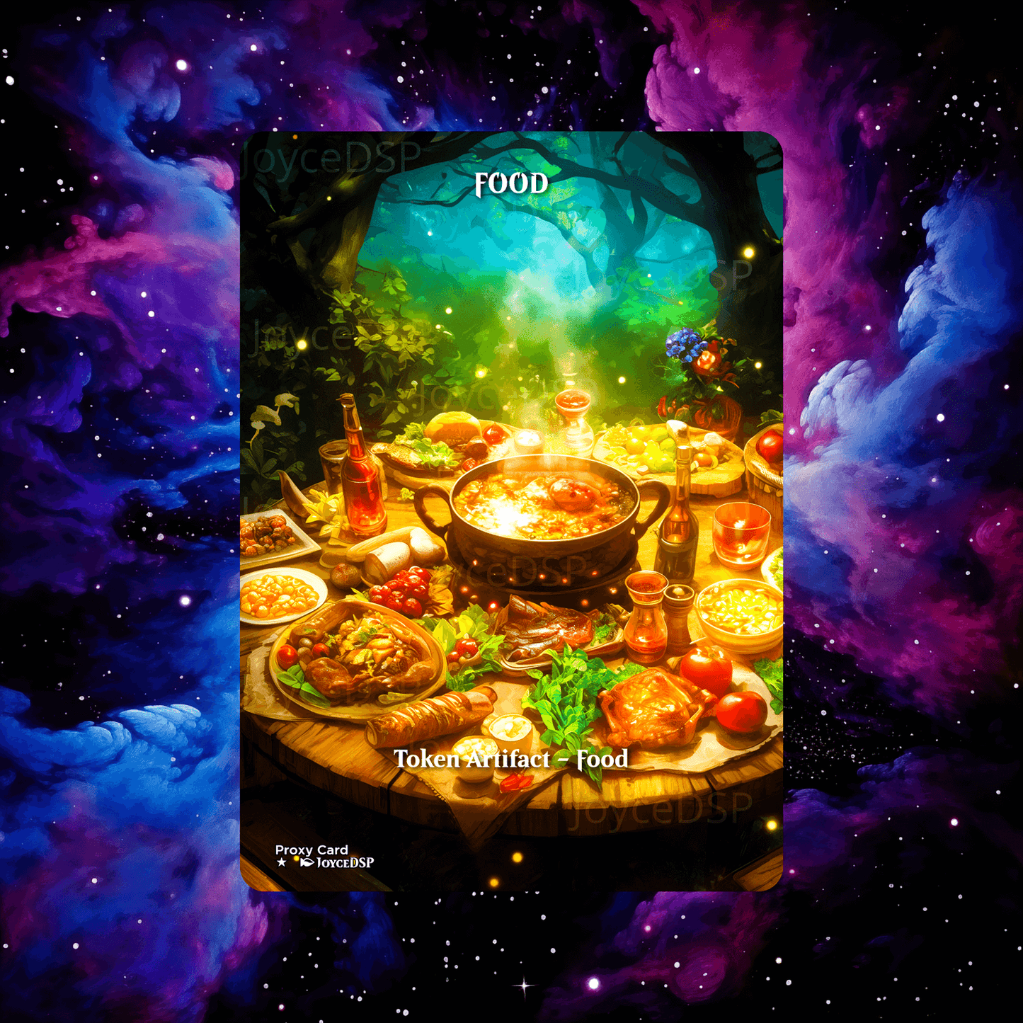 Token Food Proxy Card - High-Quality MTG Proxies