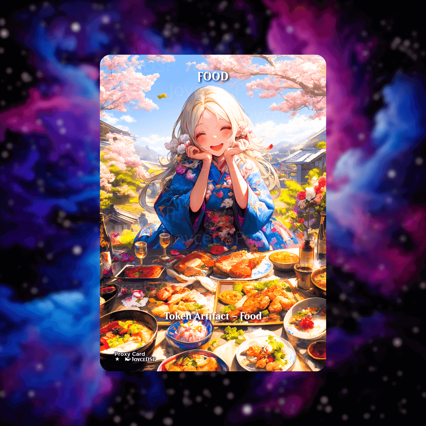 Token Food Proxy Card - High-Quality MTG Proxies