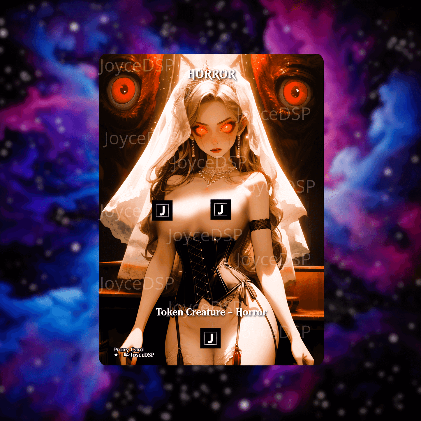 Token Horror Proxy Card - High-Quality MTG Proxies