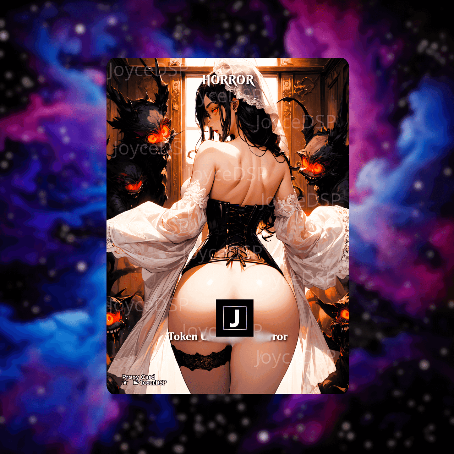 Token Horror Proxy Card - High-Quality MTG Proxies