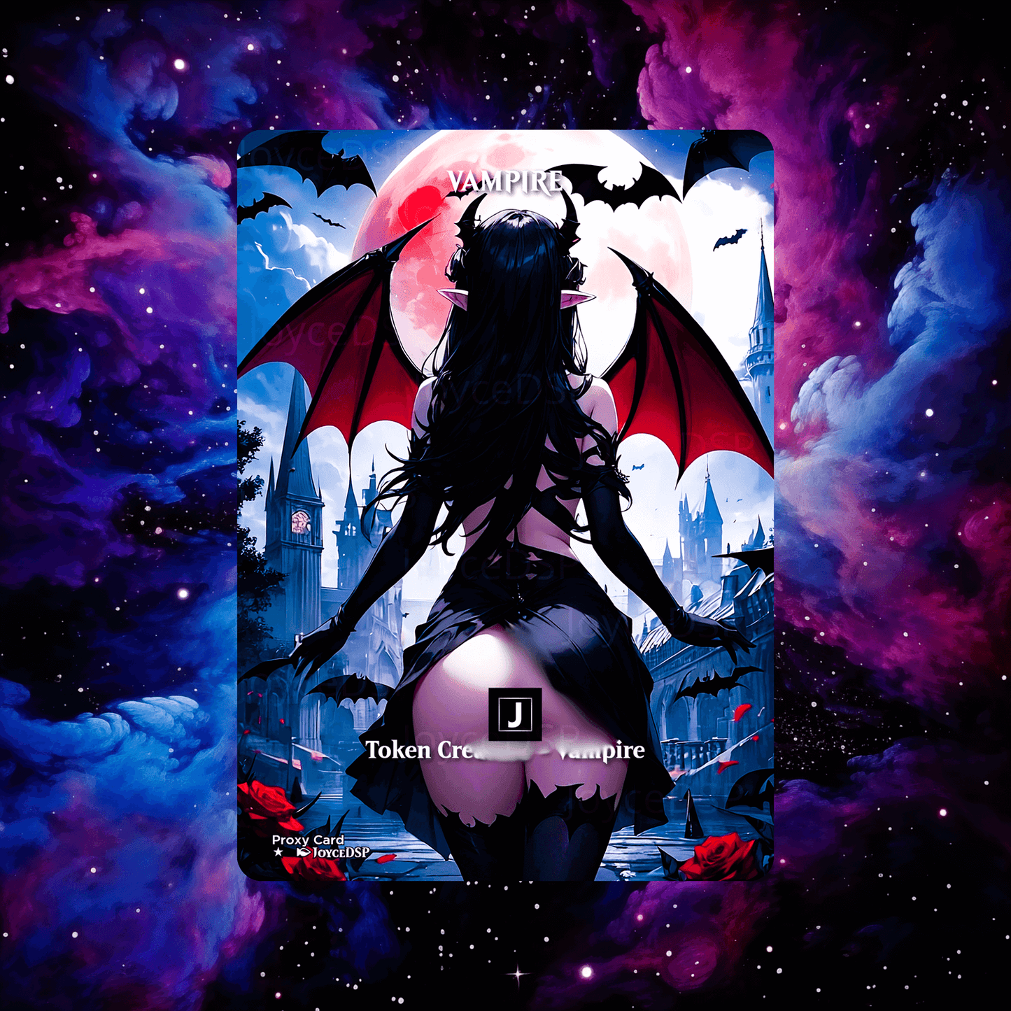 Token Vampire Proxy Card - High-Quality MTG Proxies